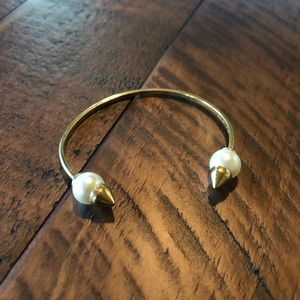 Stella & Dot Pearl Spike Cuff